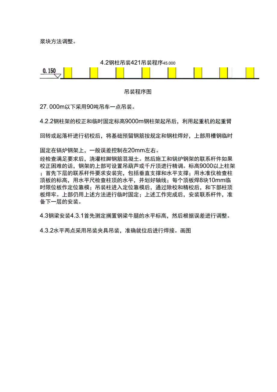 主厂房钢结构制作、安装方案_第4页