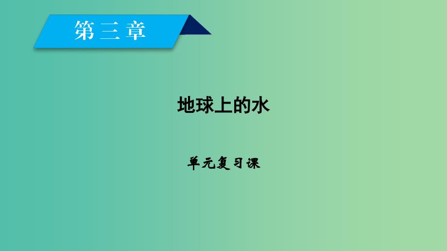 全国通用版2018-2019版高中地理第三章地球上的水单元复习课课件新人教版必修1 .ppt_第2页