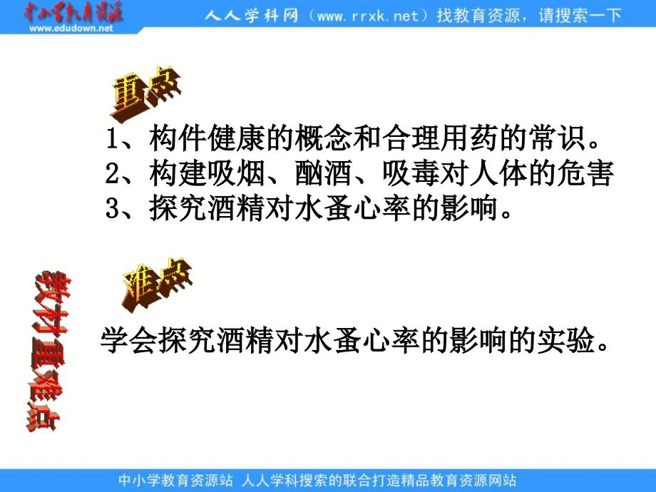 北师大版生物七下《健康及其条件》课件【精品】_第3页