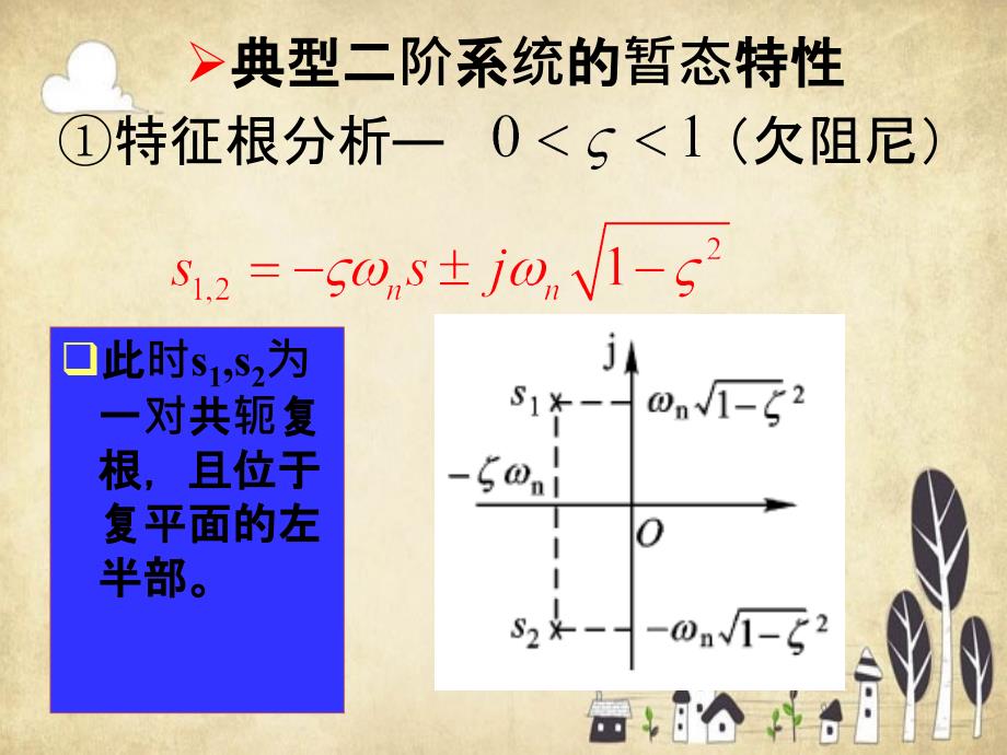 自动控制原理第三章二阶系统的数学模型及单位阶跃响应_第4页