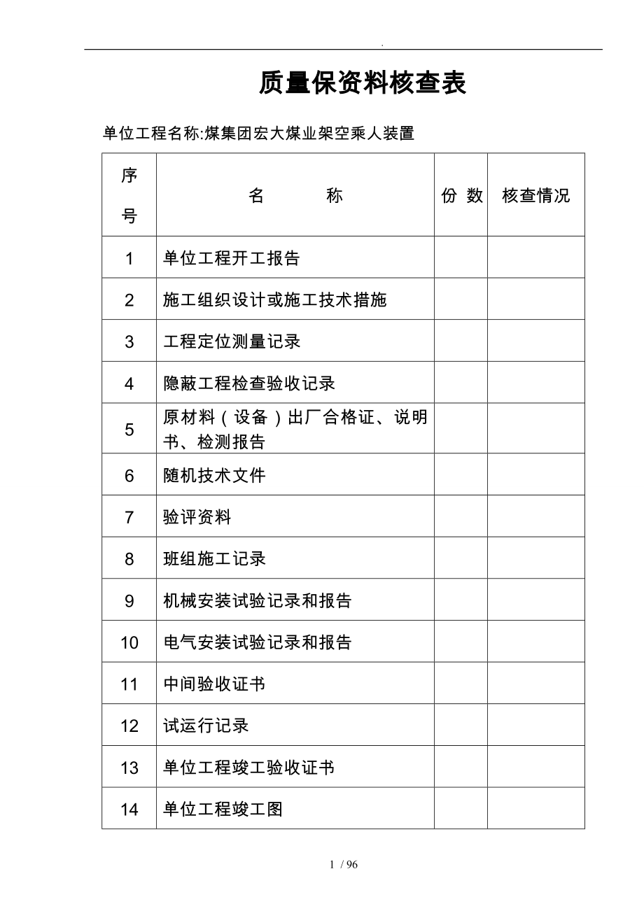 宏达煤矿猴车安装_第1页