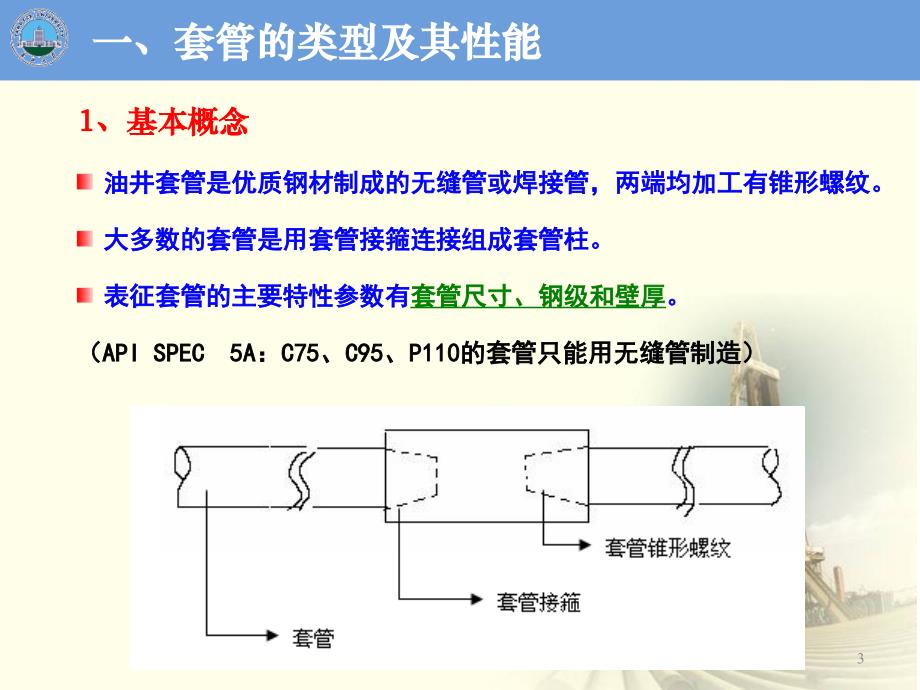 石油工程课程设计套管柱及其强度设计_第3页