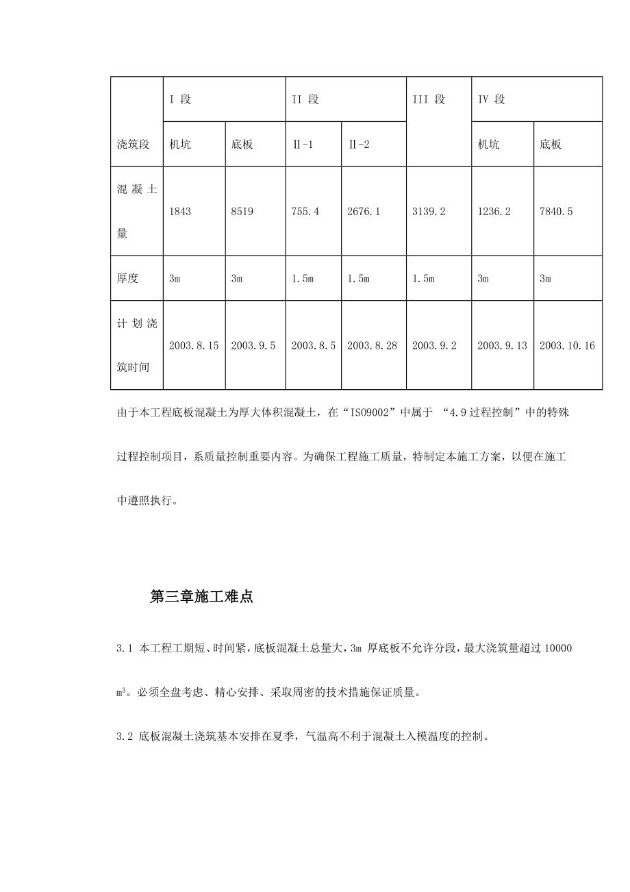 0095世纪财富中心基础底板混凝土工程施工方案_第4页