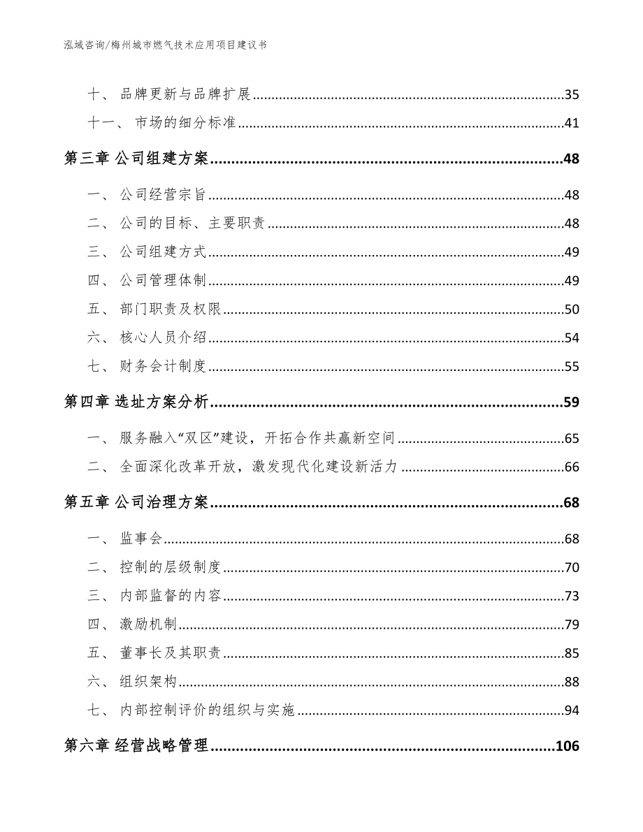 梅州城市燃气技术应用项目建议书模板范文_第2页