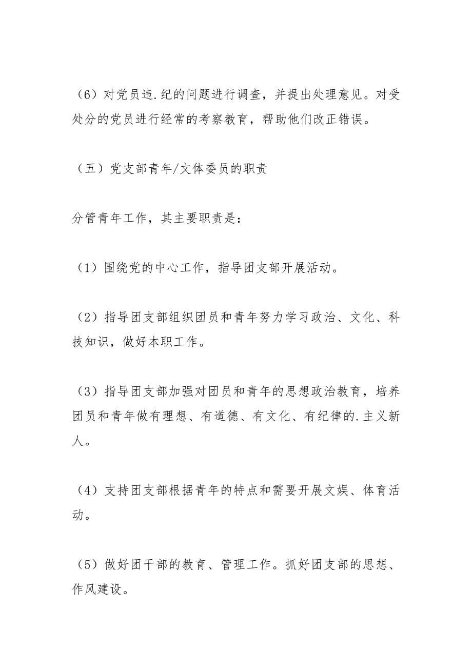 基层党支部委员分工.docx_第5页