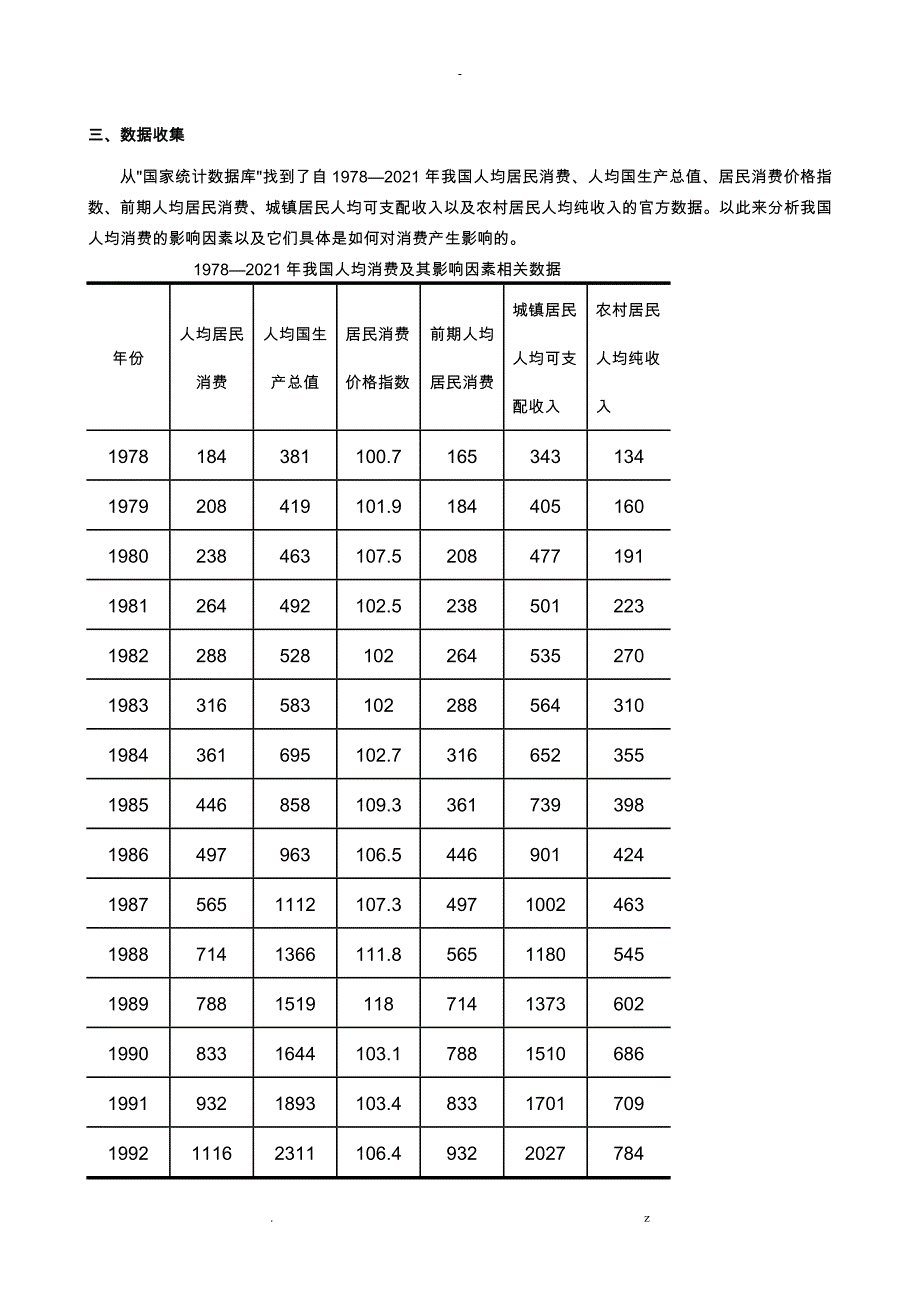 论我国人均居民消费影响因素分析_第2页