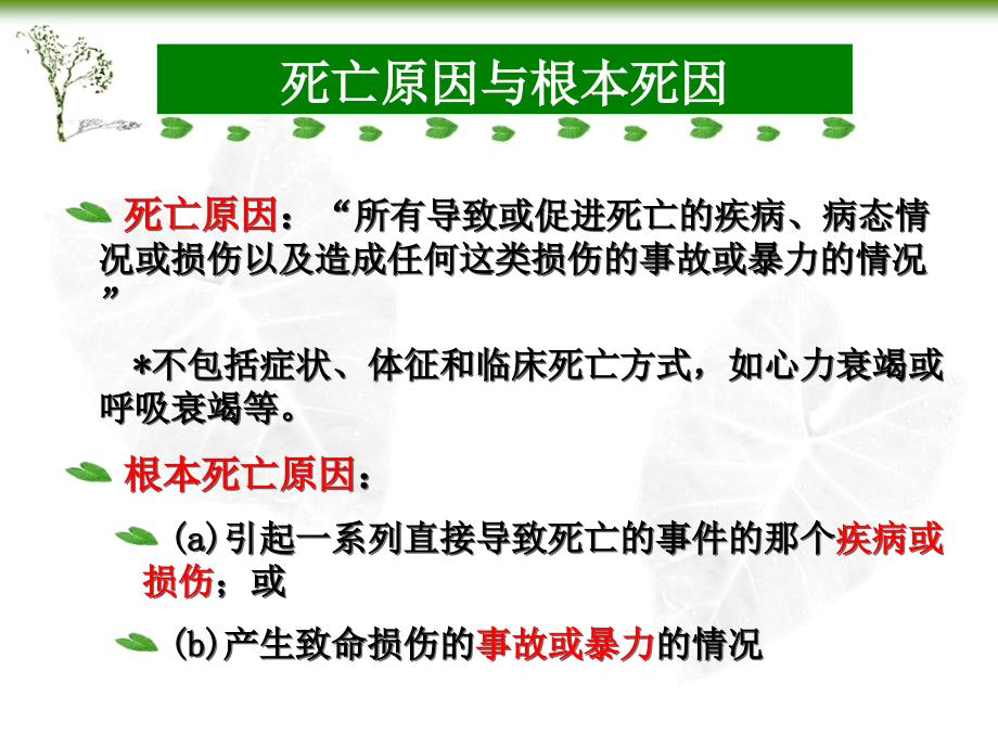 根本死因确定及ICD编码课件_第4页