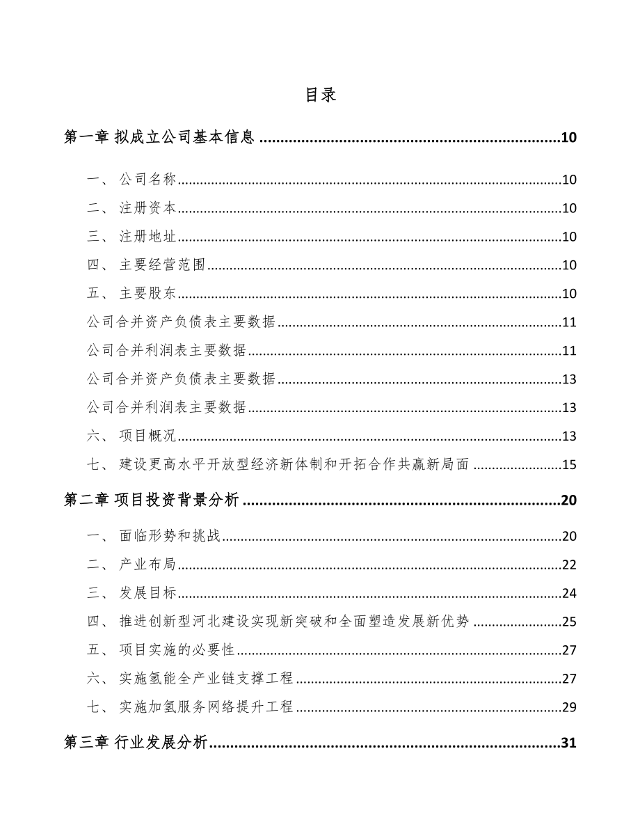 关于成立氢气提纯设备公司可行性报告_第2页