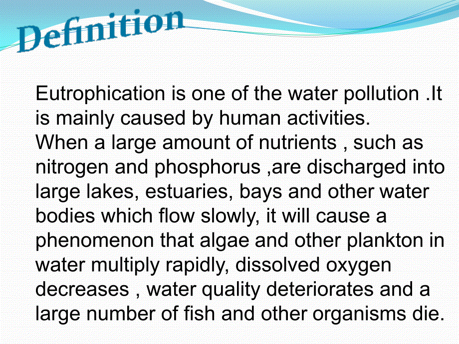 水体富营养化英文PPT_第2页