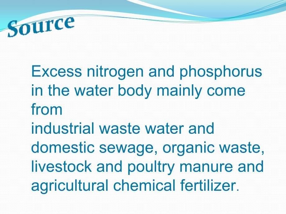 水体富营养化英文PPT_第5页