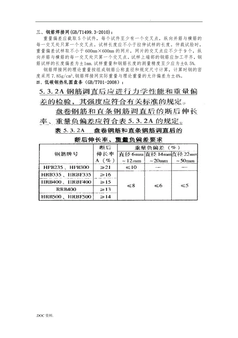 钢筋重量偏差测试作业指导书_第3页