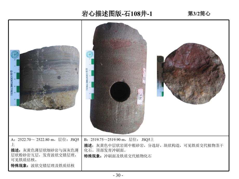 典型岩心照片PPT课件_第1页