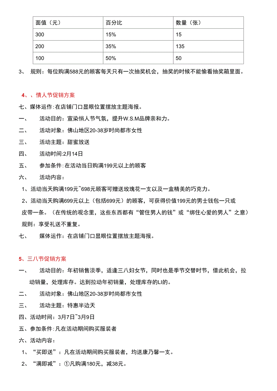 品牌服装全年促销方案_第4页