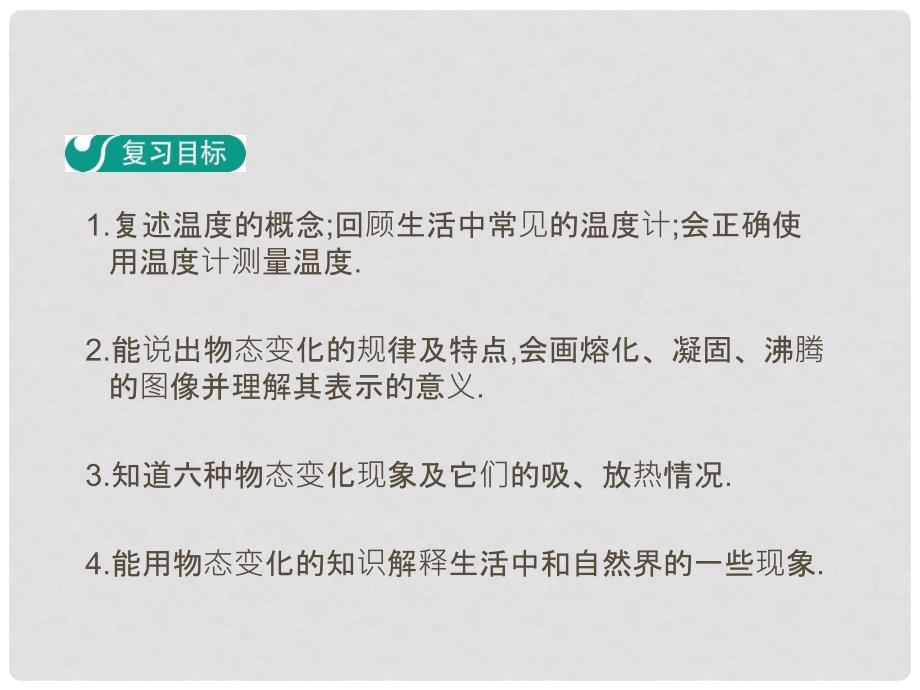 八年级物理上册 第3章 物态变化章末复习教学课件 （新版）新人教版_第2页