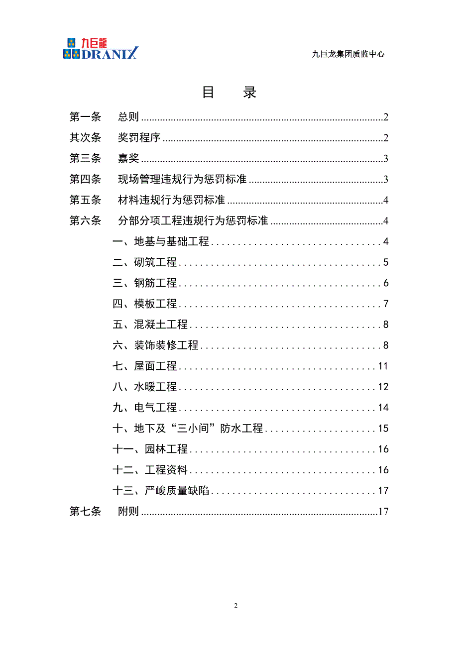 建筑工程质量监督奖罚规定_第2页