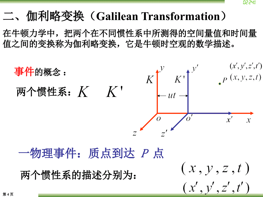 大学物理：第五章 相对论_第4页