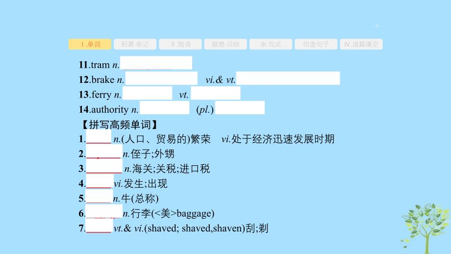 （浙江专用）2020版高考英语大一轮新优化复习 Unit 1 A land of diversity课件 新人教版选修8_第4页