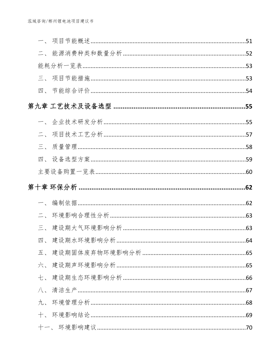 郴州锂电池项目建议书_模板范本_第4页