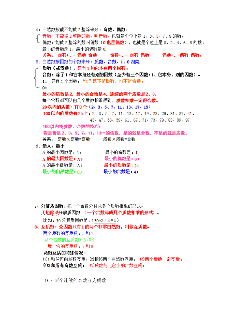 五年级下册数学期末复习资料.docx_第3页