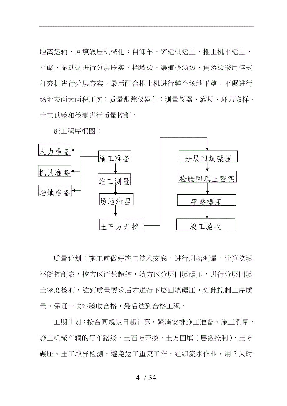 场地清表工程施工组织设计方案_第4页