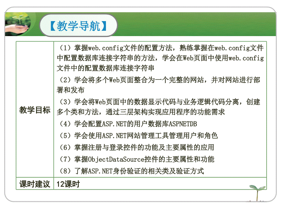 ASP-NET网站开发实例教程-第9章整合与发布网站课件_第3页