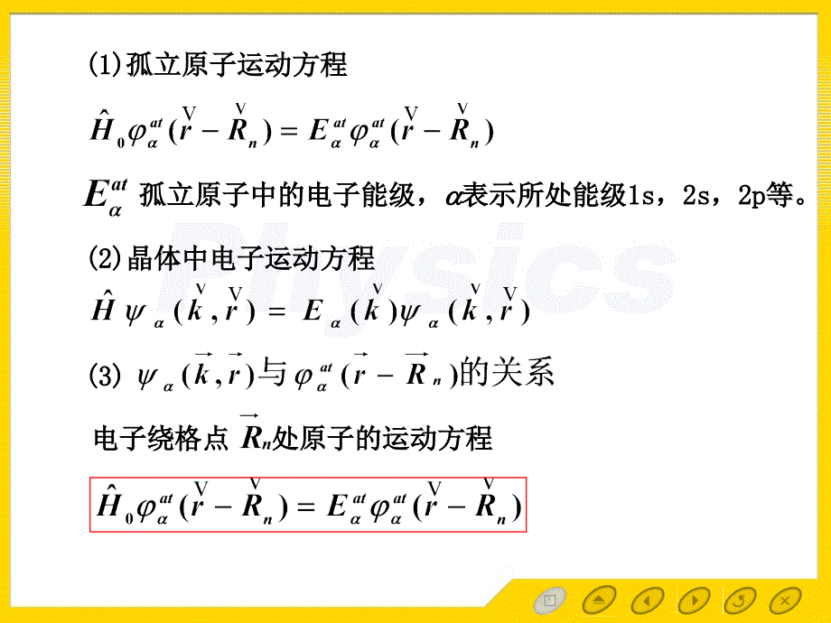 精品课程固体物理ppt电子教案课件5.4紧束缚近似_第4页