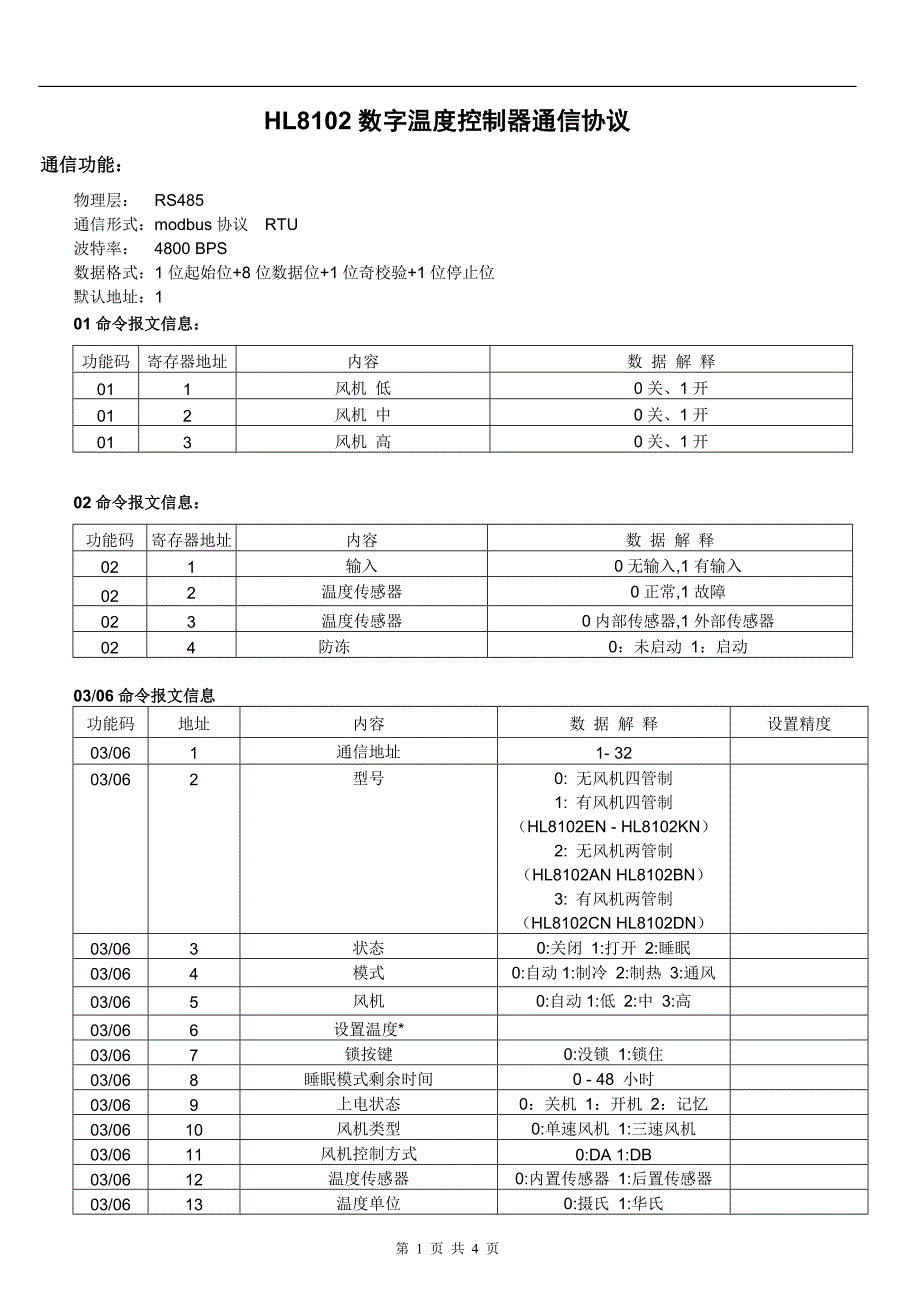 海林HL8102通信协议 技术.doc_第1页