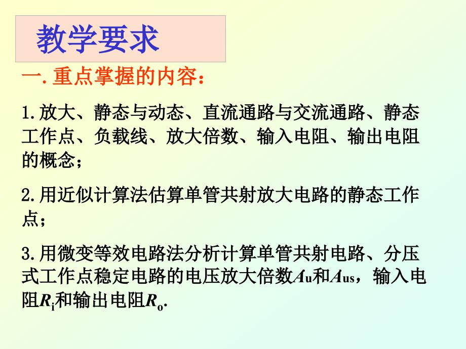 第2章放大电的基本原理和分析方法_第3页