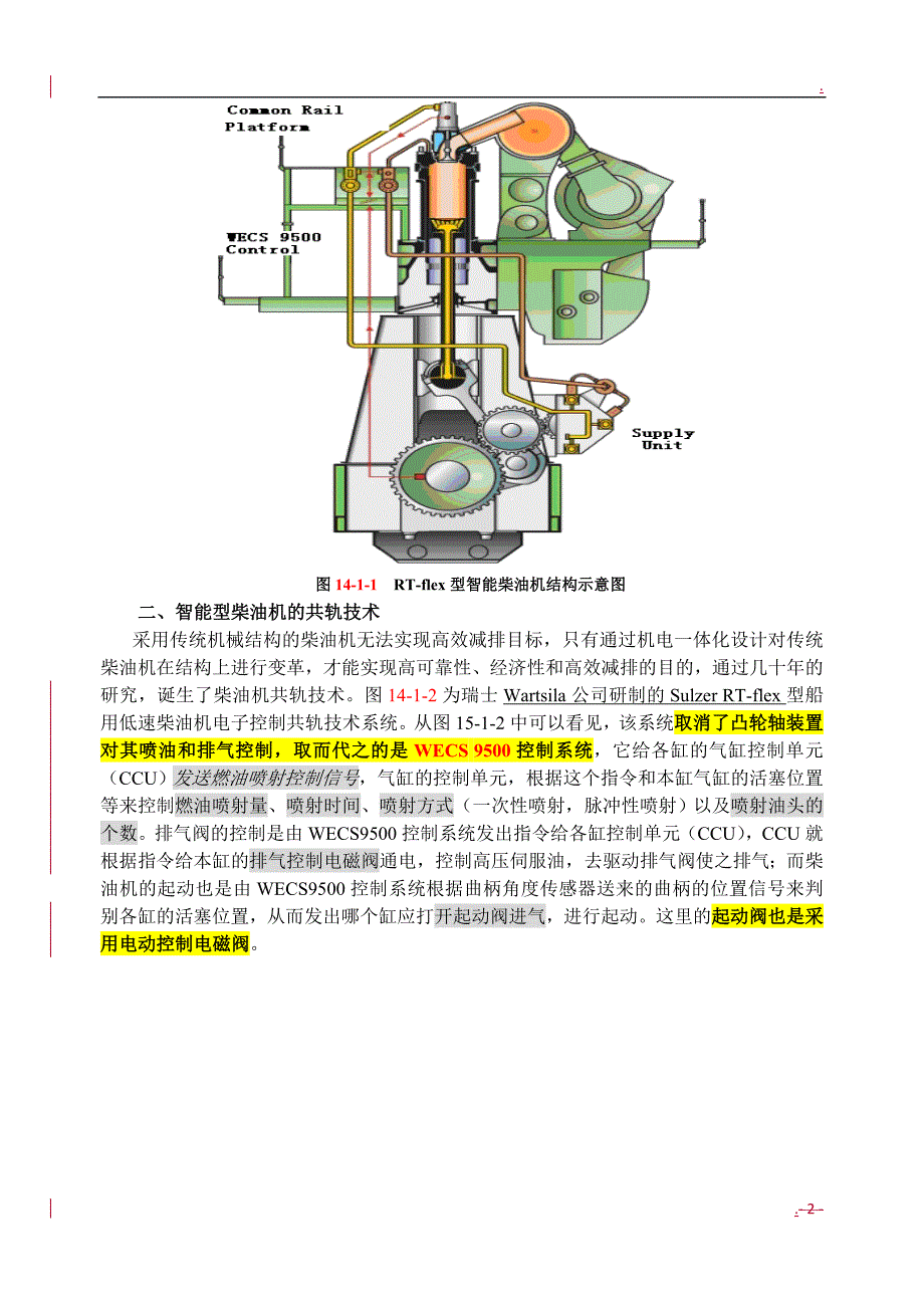 海船船员适任证书知识更新船用电喷柴油机控制系统_第2页