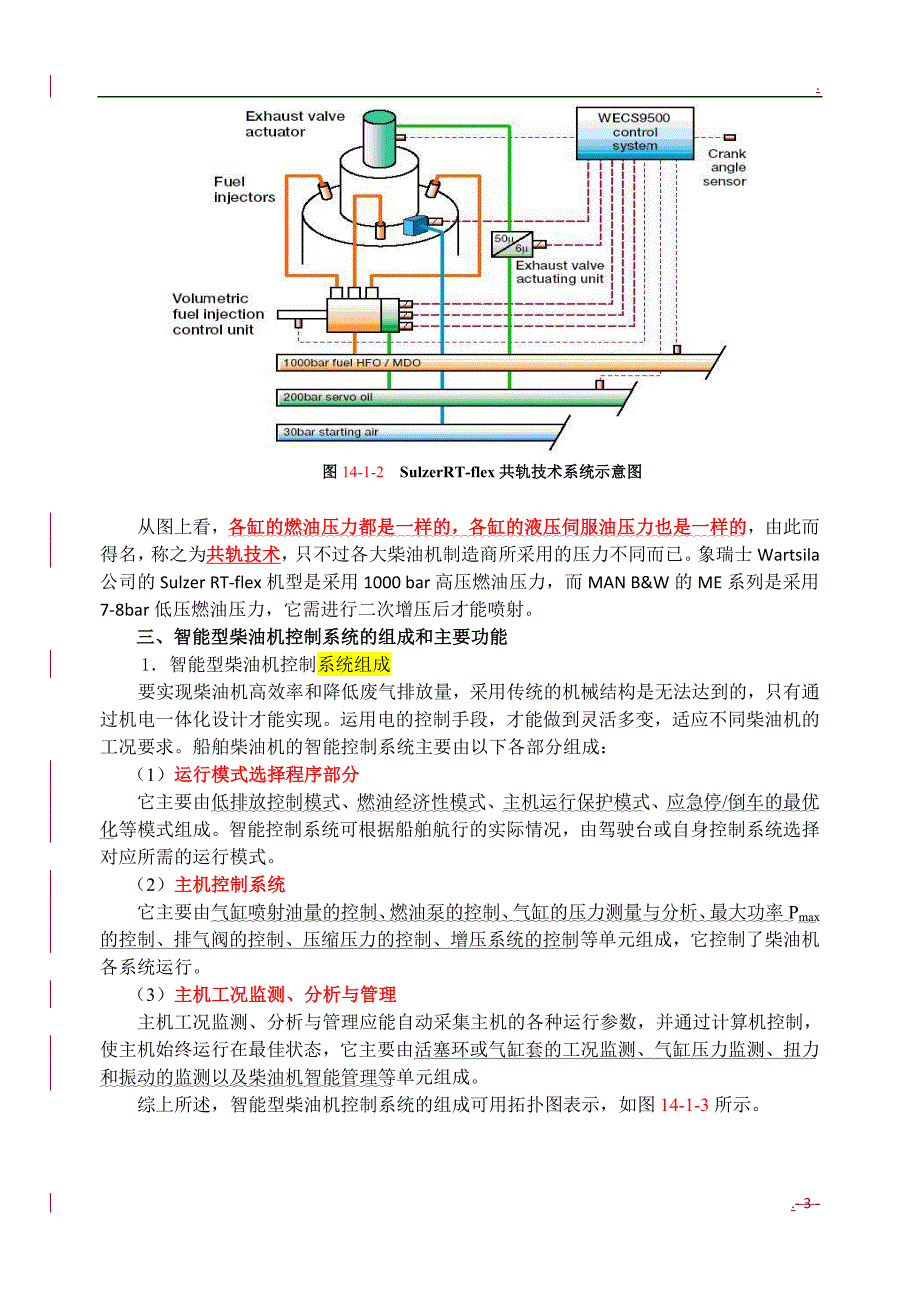 海船船员适任证书知识更新船用电喷柴油机控制系统_第3页