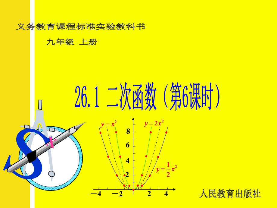 人教版26.1.4二次函数的图像_第1页