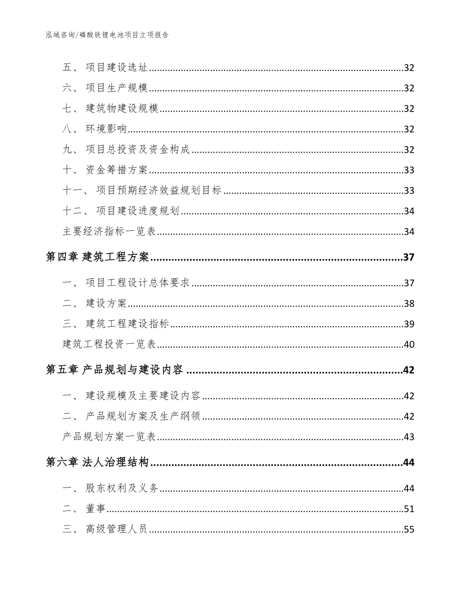 磷酸铁锂电池项目立项报告_第3页