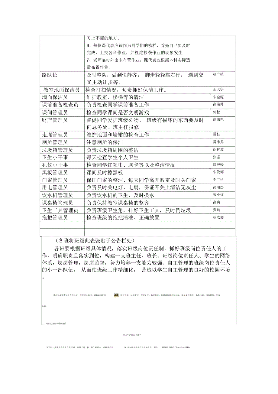 班级岗位职责_第3页