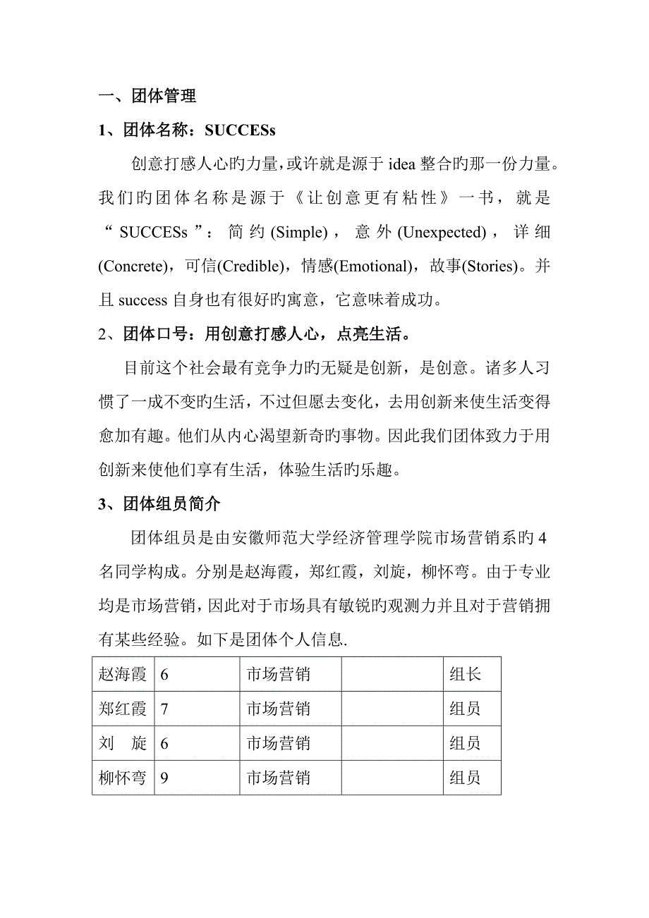 创意营销策划书_第2页