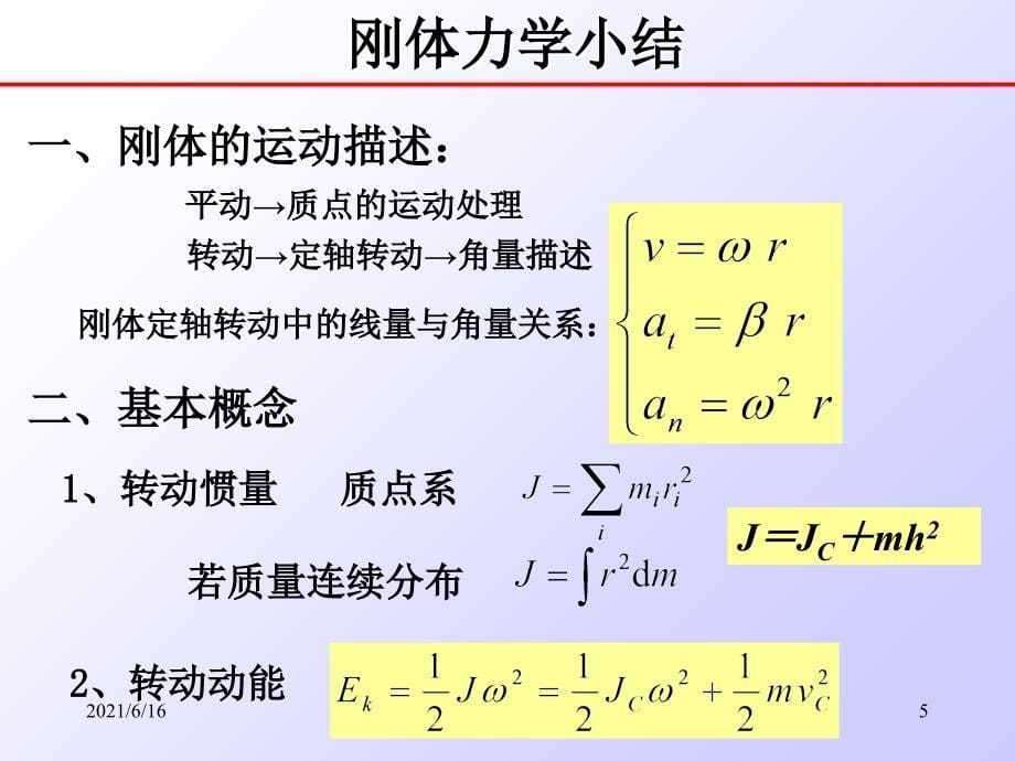 大学物理公式要点总结_第5页