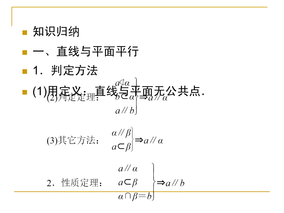 立体几何9-4线面、面面平行的判定与性质_第4页