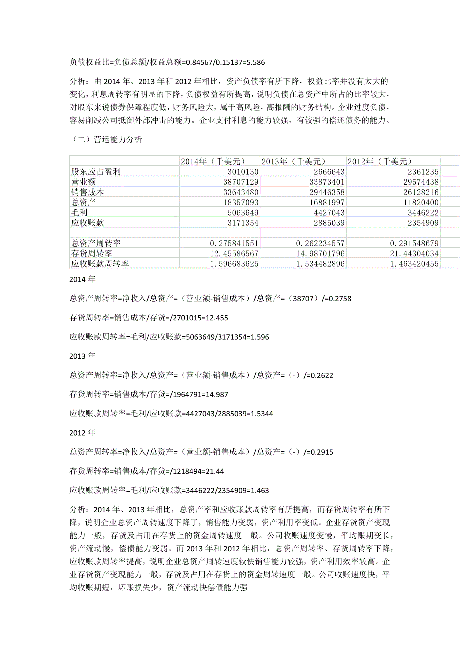 阿里巴巴财务分析_第4页