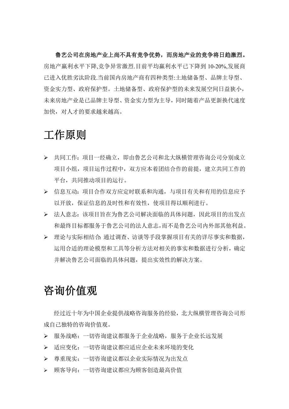 房地产公司咨询项目建议书_第5页