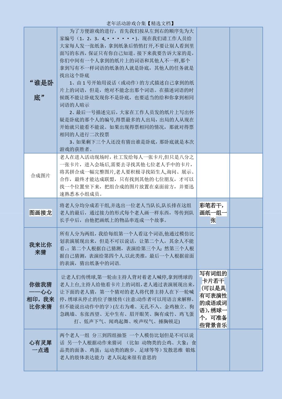 老年活动游戏合集【精选文档】_第2页