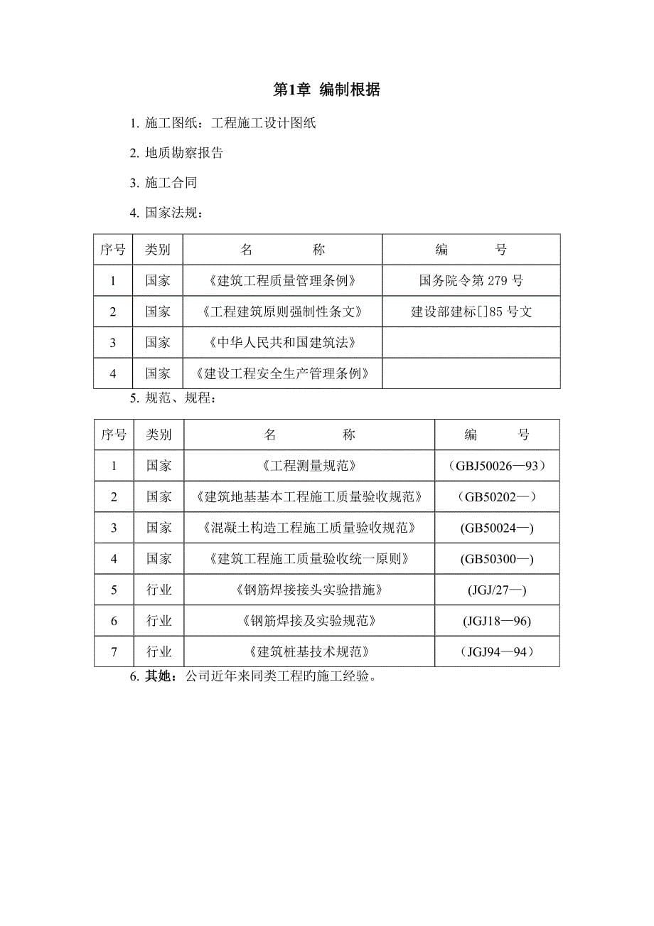 钻孔桩综合施工组织设计专题方案_第5页