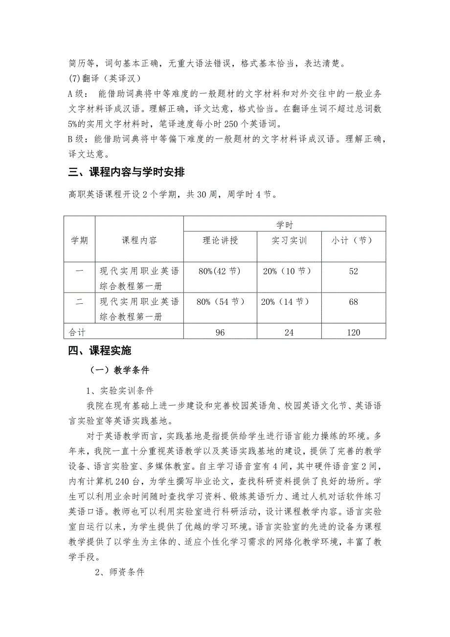 高职英语课程标准_第4页