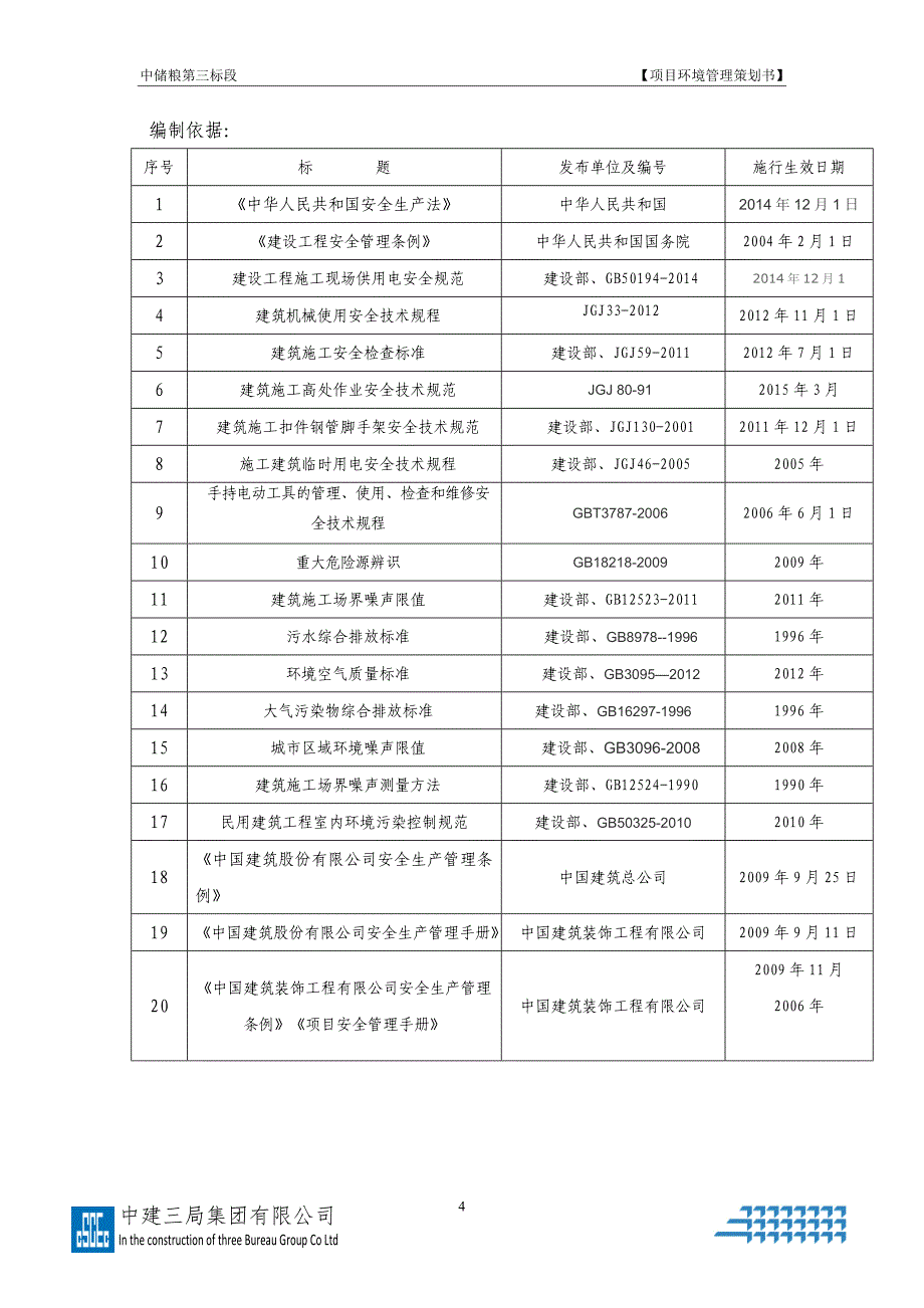 项目环境管理策划书_第4页