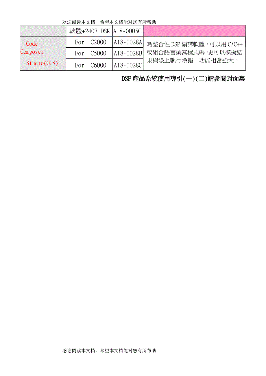 益众科技DSP产品系统使用导引(一)_第4页