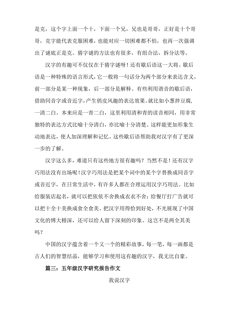 研究字迷报告作文五年级500字_第3页