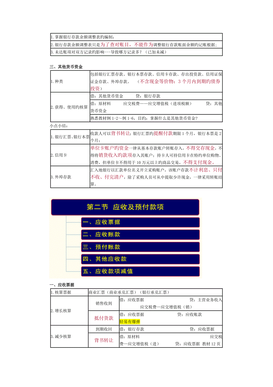 2023年初级会计实务重点归纳资料_第2页