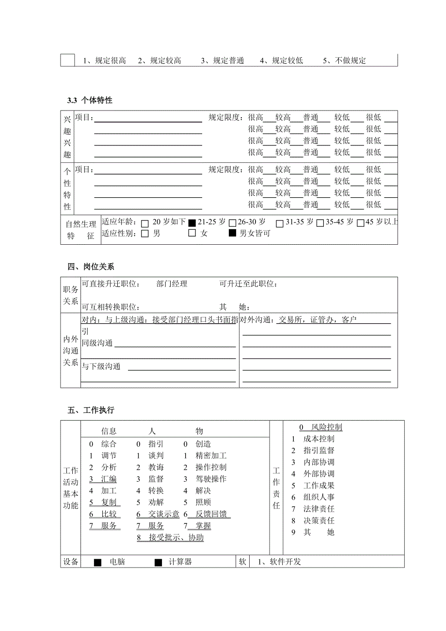 北京分公司结算财务部结算员职务说明书样本.doc_第4页