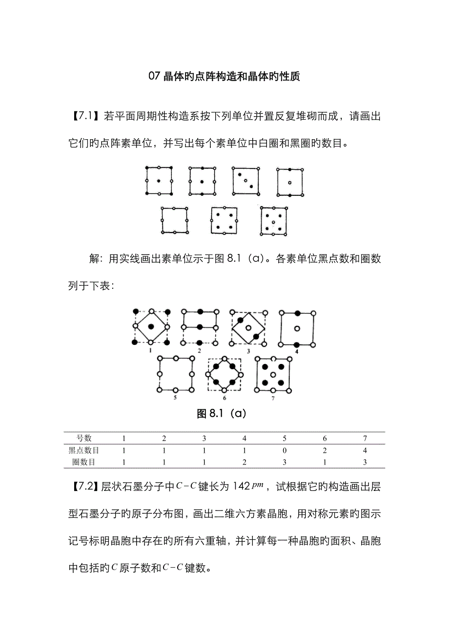 07晶体的点阵结构和晶体的性质_第1页