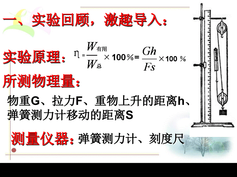 探究影响滑轮组的机械效率的因素_第2页