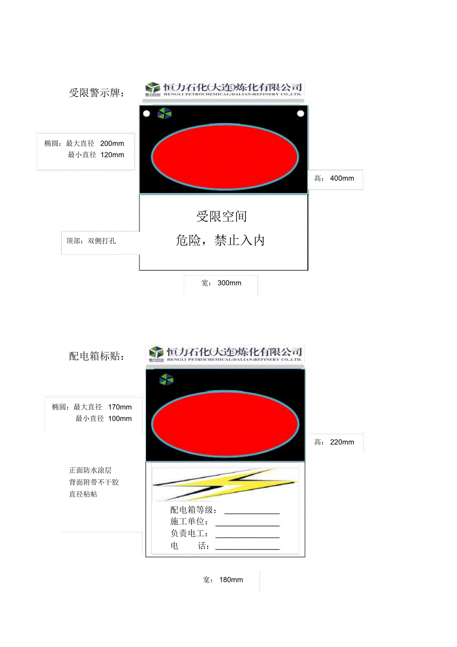 施工现场标牌模版_第4页