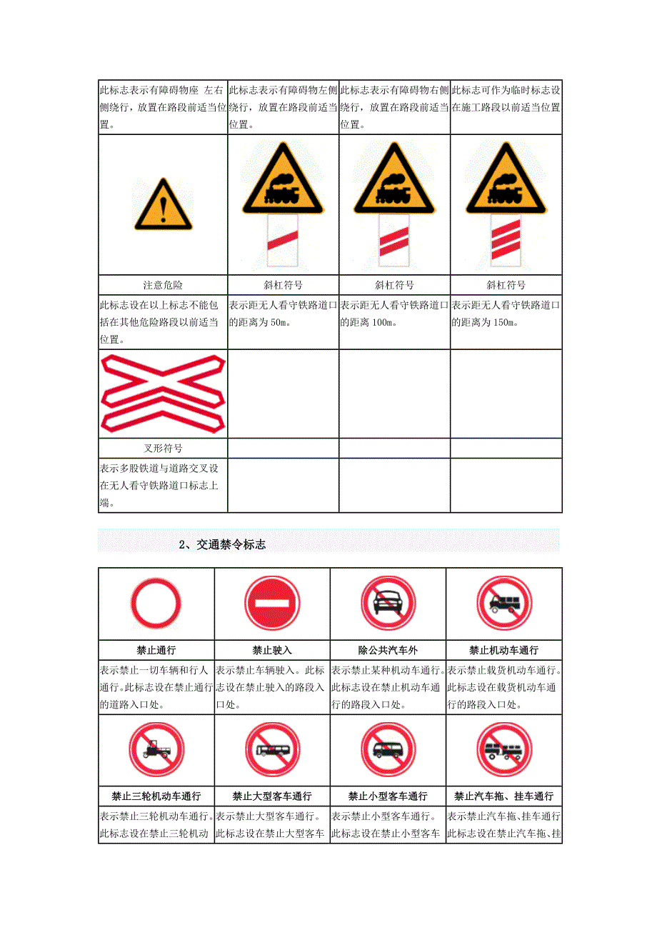 [说明]道路交通安全标志和标线_第4页